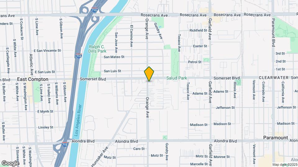 15116 Orange Ave Map and Location Details