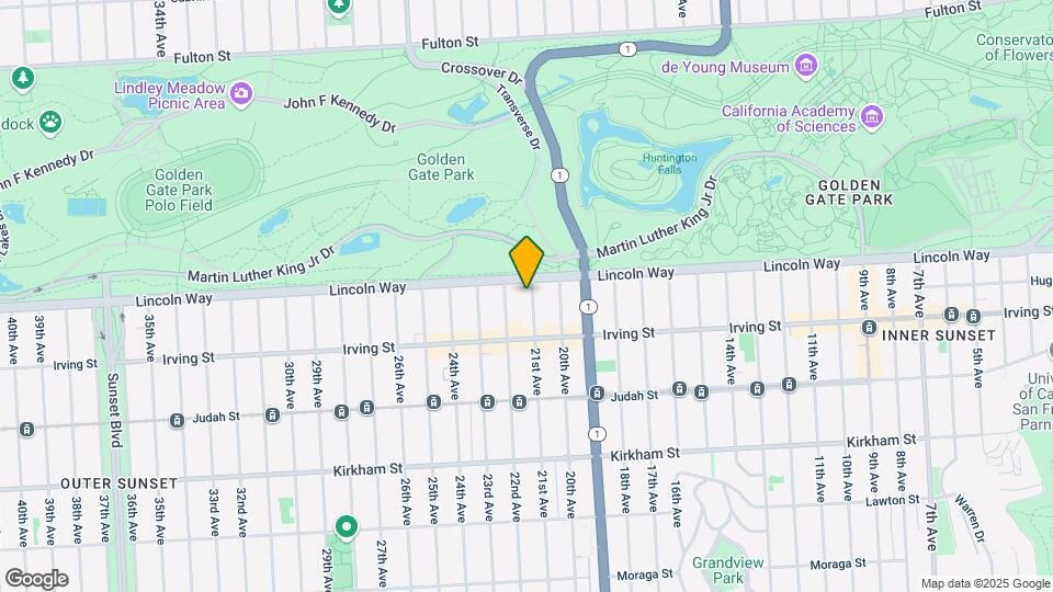 1227 21st Ave Map and Location Details