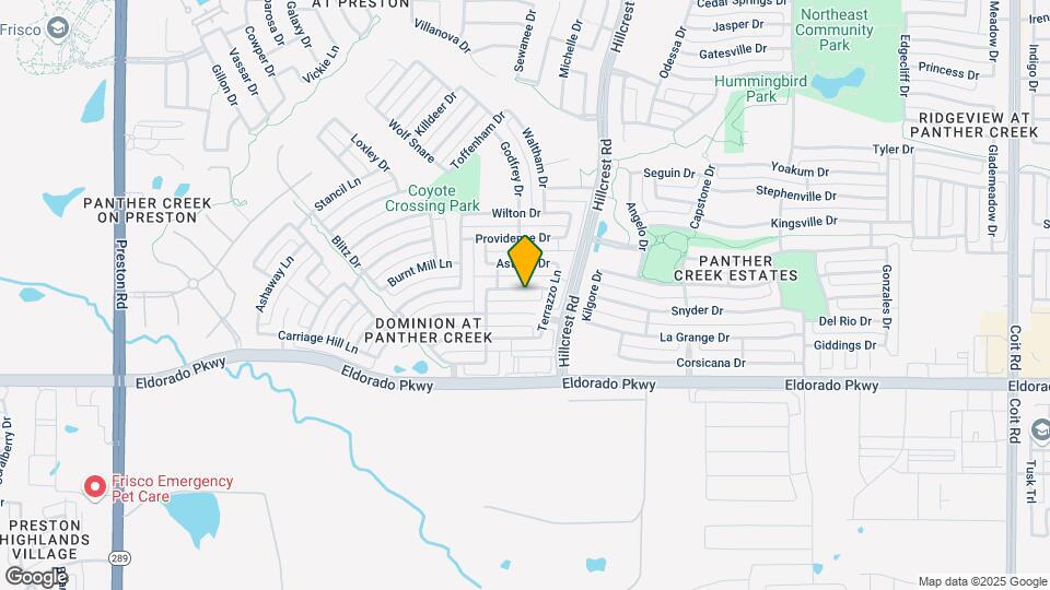 10693 Lineberry Ln Map and Location Details
