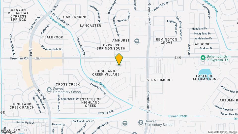 6935 Creek Village Dr Map and Location Details
