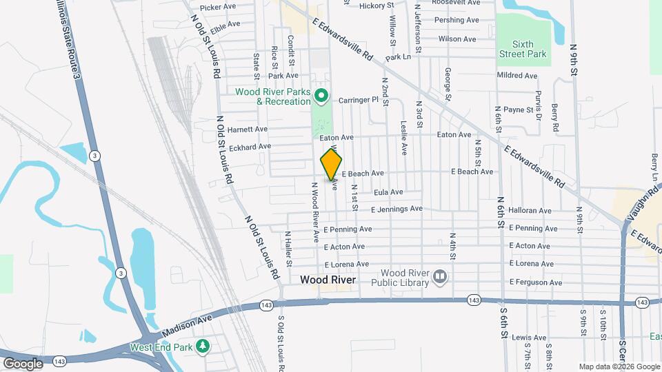 452 N Whitelaw Ave Map and Location Details