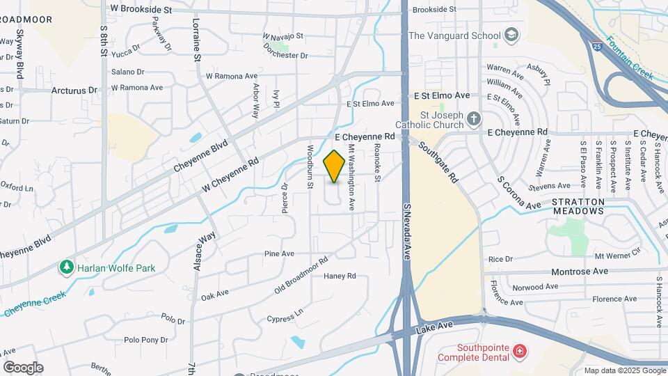 20 El Sereno Dr Map and Location Details