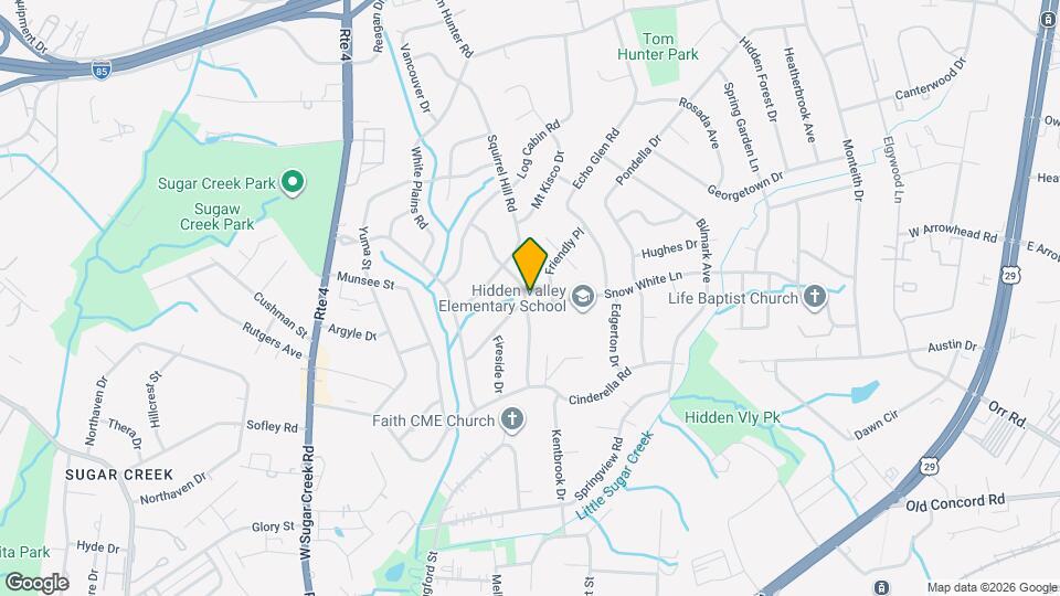 Room in House on Thornwood Rd Mapa y Detalles de la Ubicación