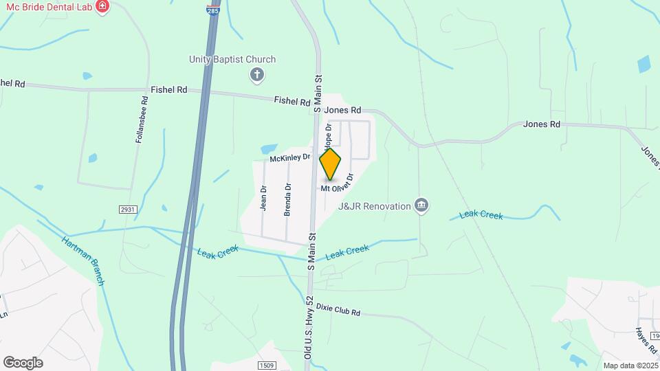 5245 Mt Hope Dr Map and Location Details