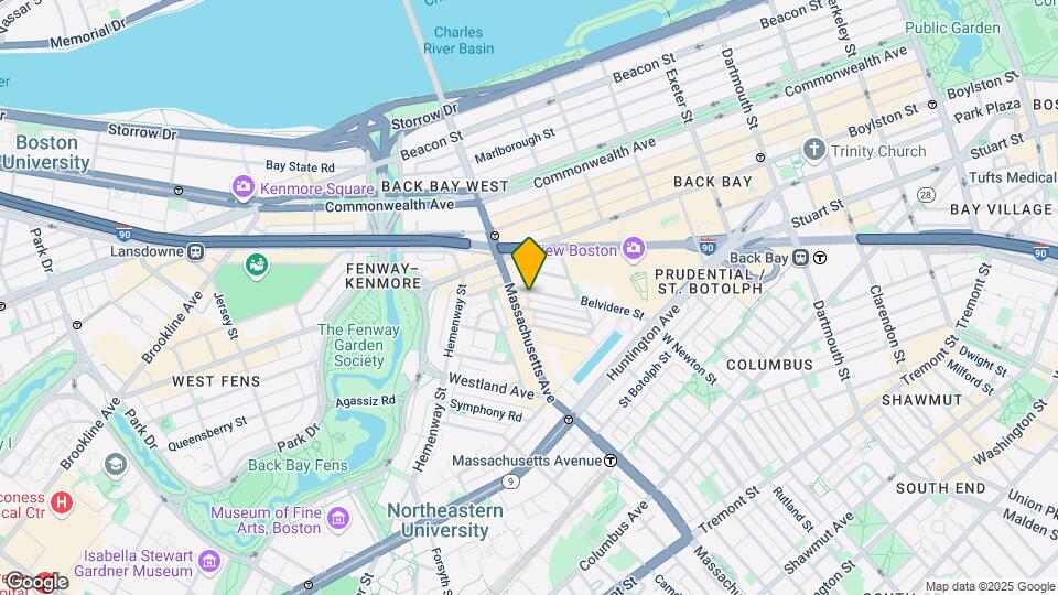 11 Belvidere St, Unit 7 Mapa y Detalles de la Ubicación