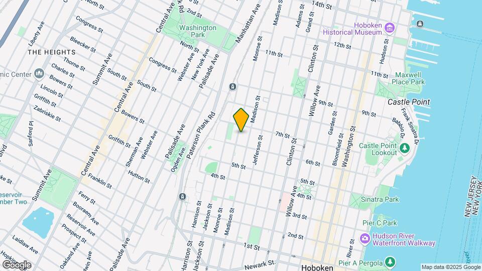 617 Monroe St Map and Location Details