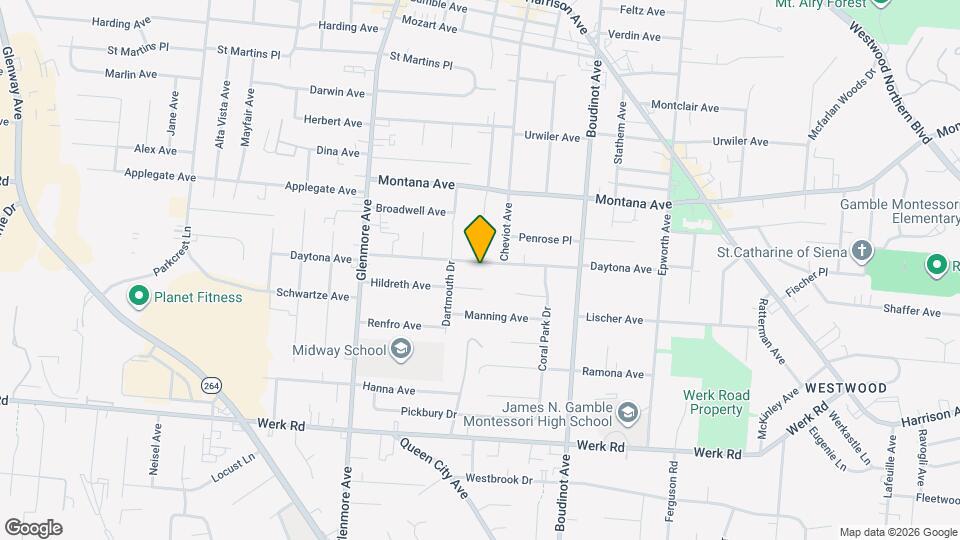 3217 Daytona Ave Map and Location Details