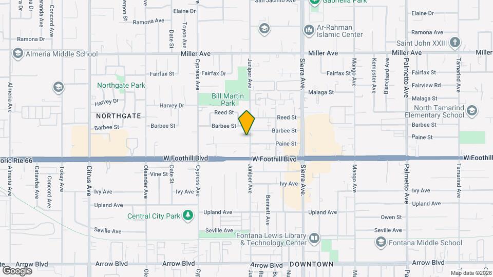 8026 Juniper Ave, Unit A Map and Location Details