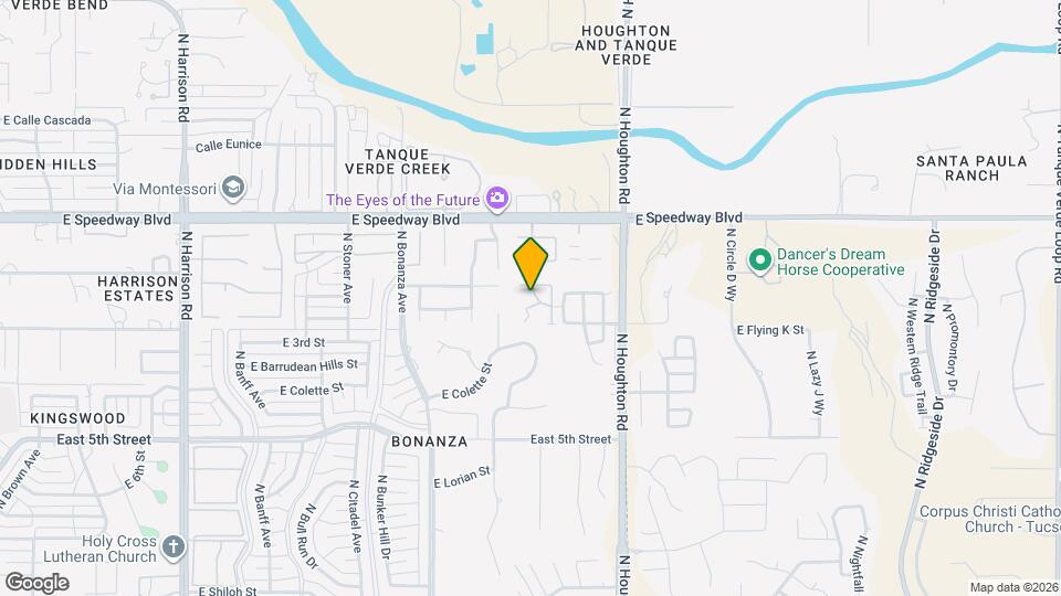 10131 E Lost Trails St Mapa y Detalles de la Ubicación