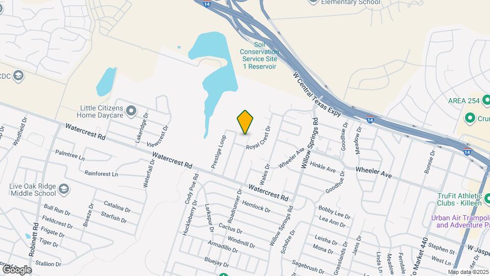 1212 Westway Cir Mapa y Detalles de la Ubicación