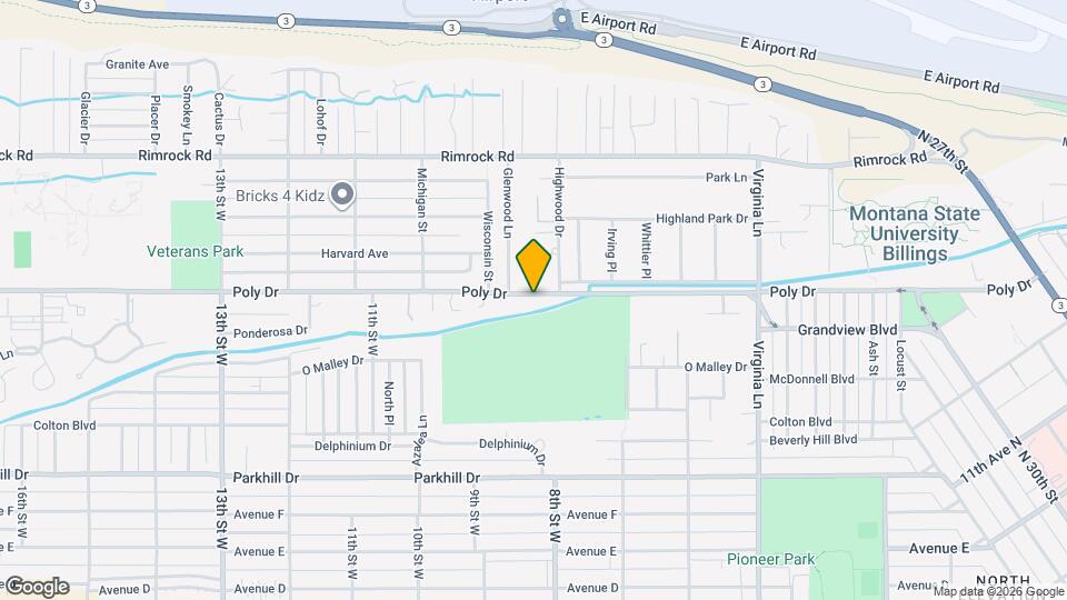 816 Poly Dr Map and Location Details