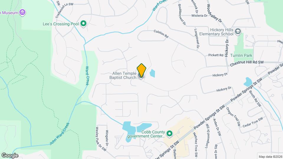 1174 Lake Dr SW Map and Location Details