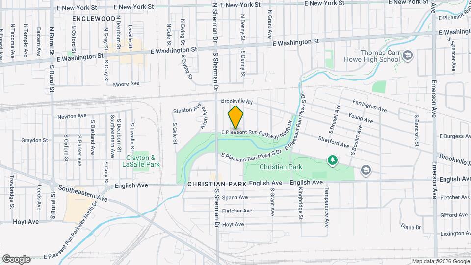 3838 E Pleasant Run Parkway North Dr Map and Location Details