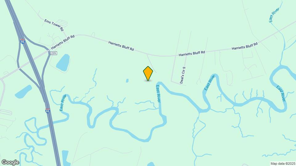 2554 Harrietts Bluff Rd Map and Location Details