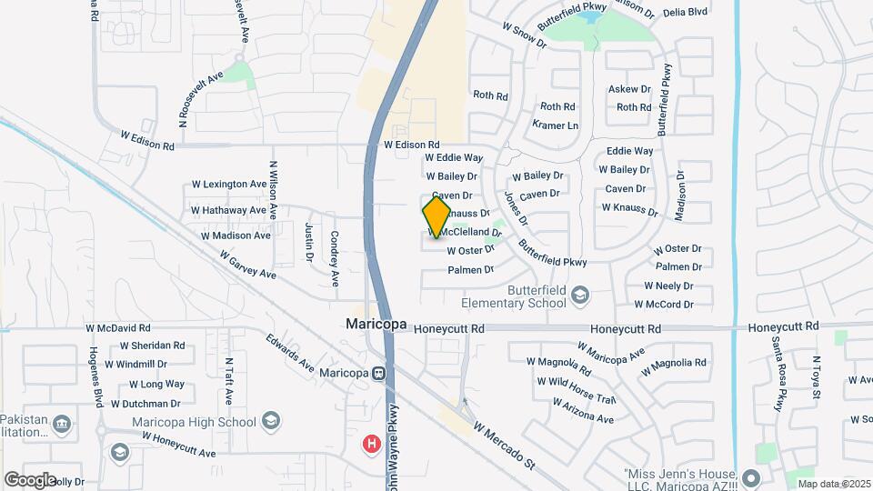 44402 W Oster Dr Map and Location Details