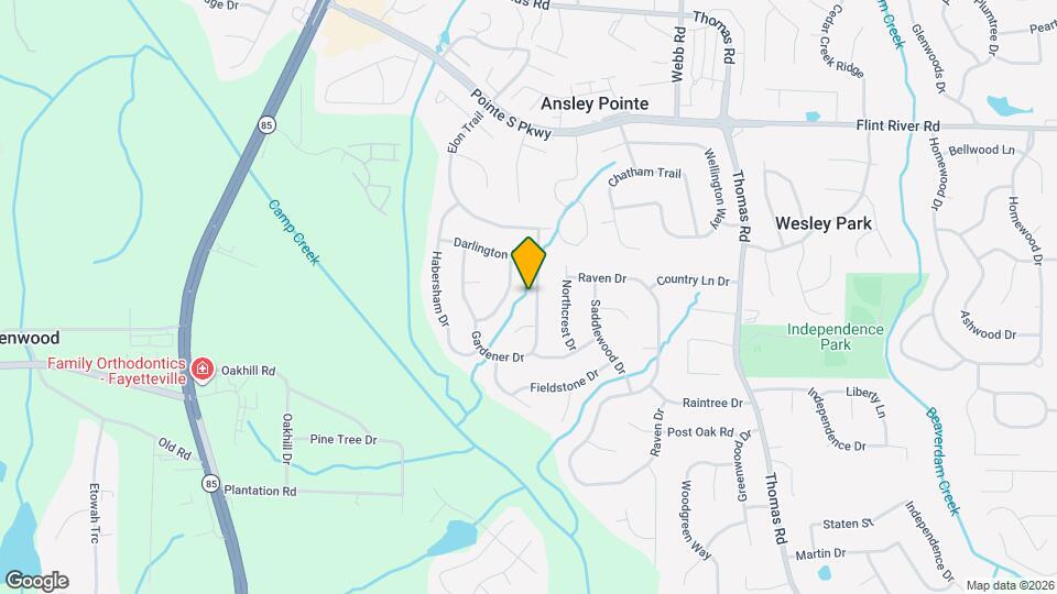 9040 Gardener Dr Mapa y Detalles de la Ubicación