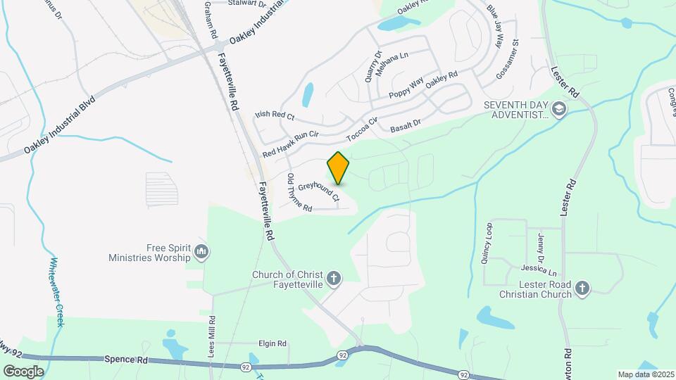 521 Greyhound Ct Map and Location Details