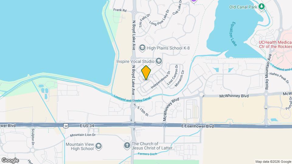 4036 Plum Creek Dr Mapa y Detalles de la Ubicación