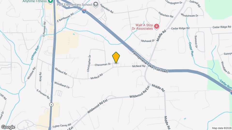 3053 McNeal Rd Map and Location Details
