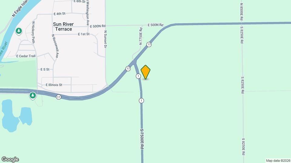 7500 E Rd Map and Location Details