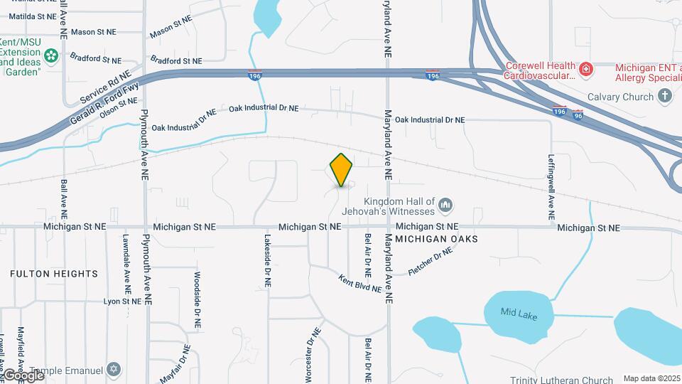 456 Somerset Dr NE Mapa y Detalles de la Ubicación