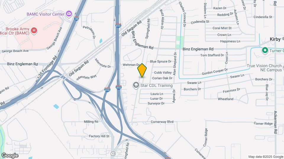 2507 Corian Glen Dr Map and Location Details