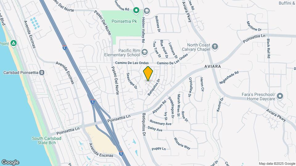 6867 Alderwood Dr Map and Location Details