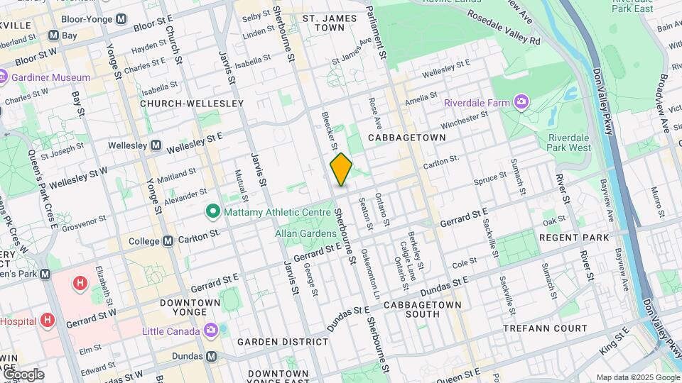 180 Carlton St. Map and Location Details