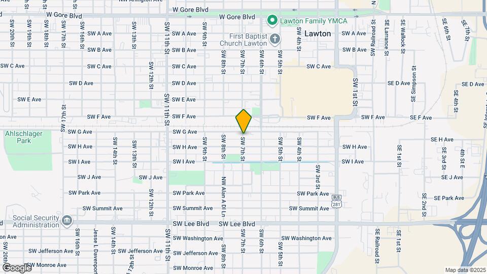 704 SW 7th St Map and Location Details