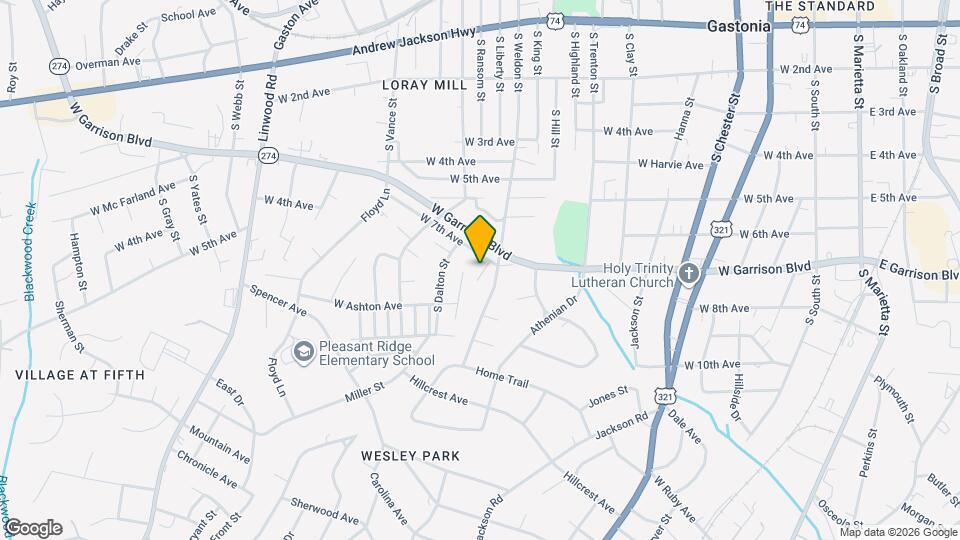 805 Adams Ct Map and Location Details