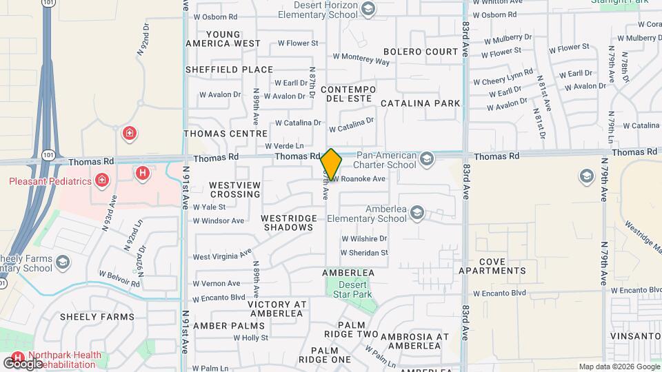 2727 N 87th Ave Mapa y Detalles de la Ubicación