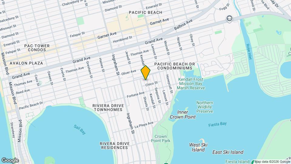 4060 Kendall St Map and Location Details