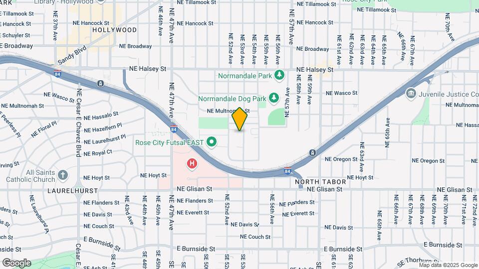 847 NE 53rd Ave Map and Location Details
