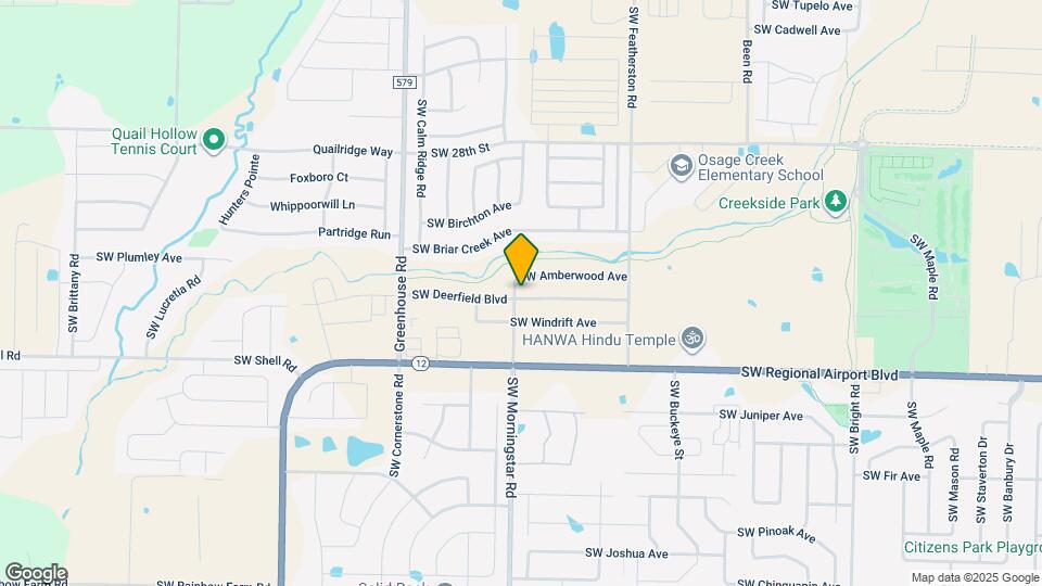 3206 SW Deerfield Blvd Map and Location Details