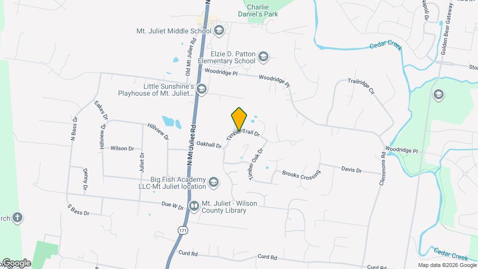 5006 Timber Trail Dr Map and Location Details