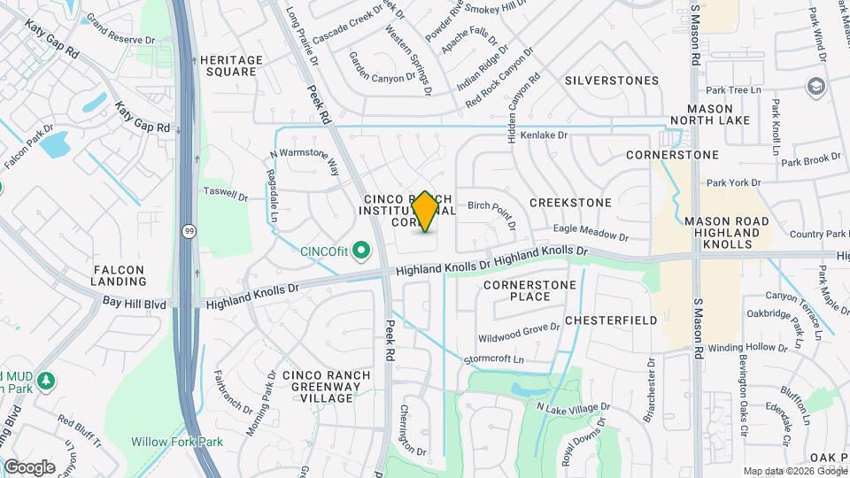 22811 Crested Lark Ct Map and Location Details