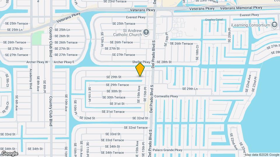 1502 SE 29th St Map and Location Details