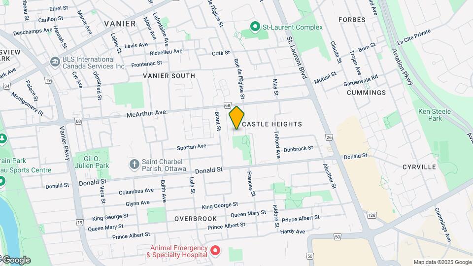 928 Moorvale St Map and Location Details