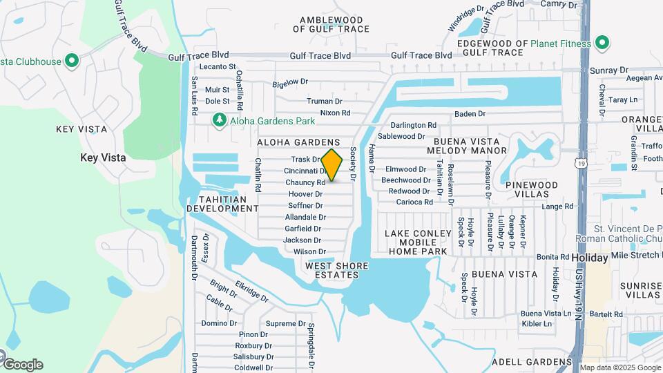 3524 Chauncy Rd Map and Location Details