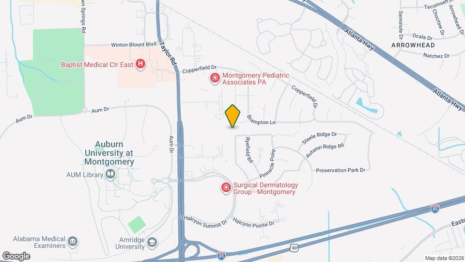 806 Autumn Ridge Rd Map and Location Details