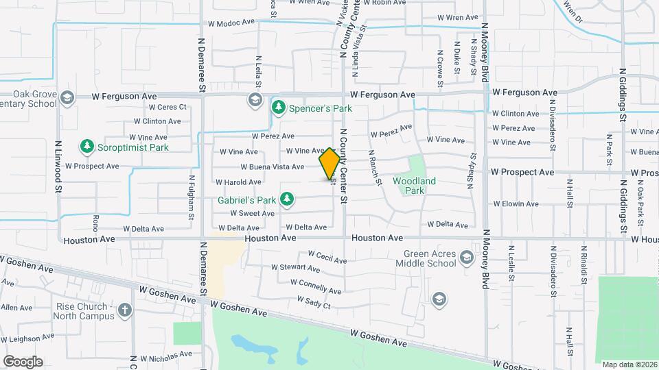 2933 W Harold Ct Map and Location Details