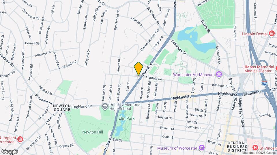 188 Park Ave Mapa y Detalles de la Ubicación