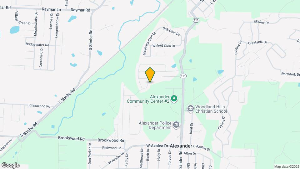 2064 Fern Valley Dr Map and Location Details