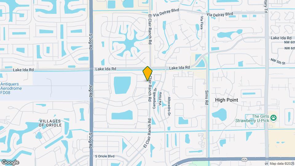 6100 Waldwick Cir Map and Location Details