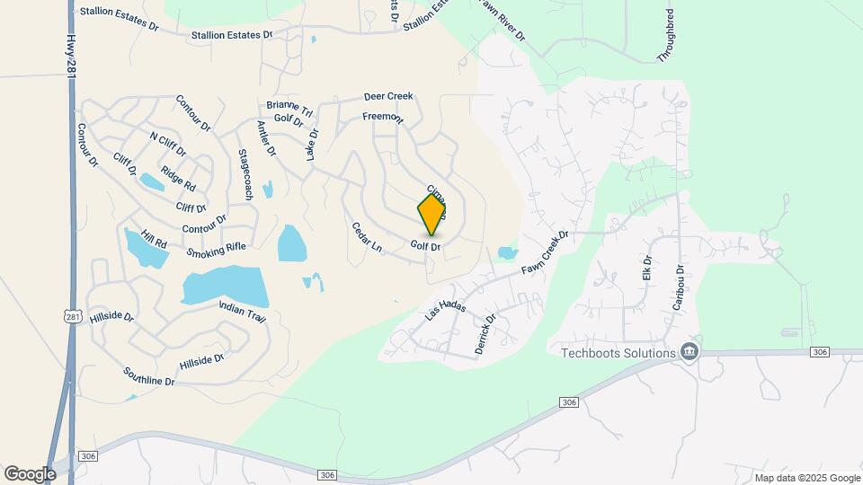 2503 Golf Dr Map and Location Details
