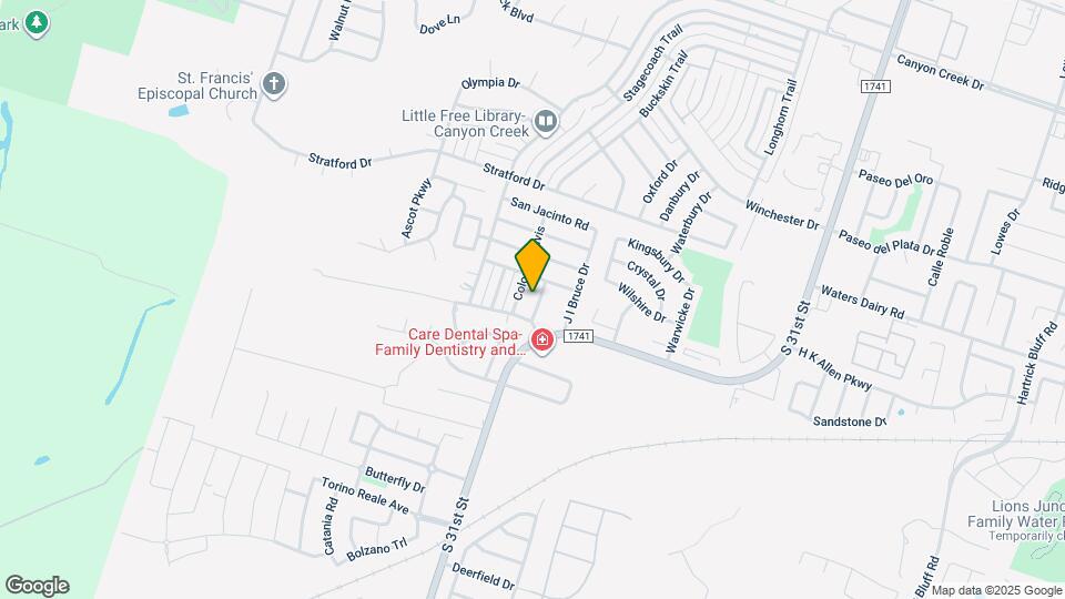 5122 Sam Houston Map and Location Details