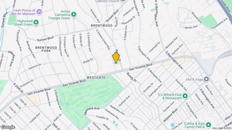 650 S Gretna Green Way Map and Location Details