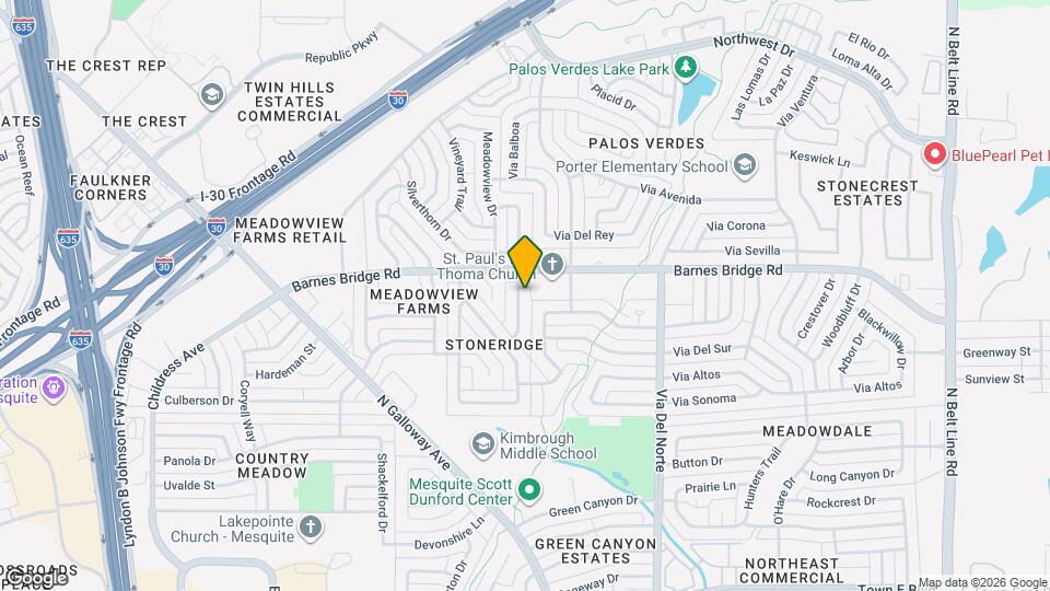 4314 Arrowwood St Map and Location Details