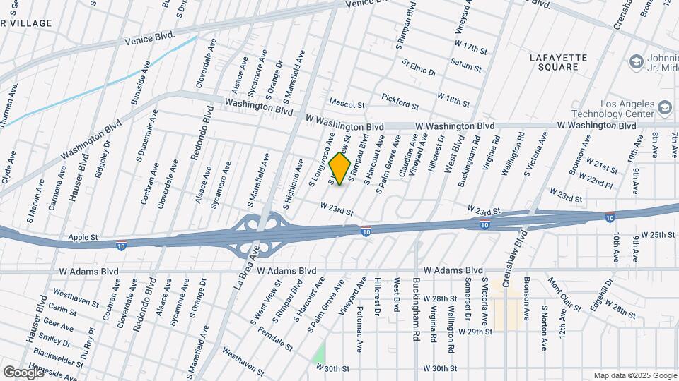 2125 S Rimpau Blvd Map and Location Details