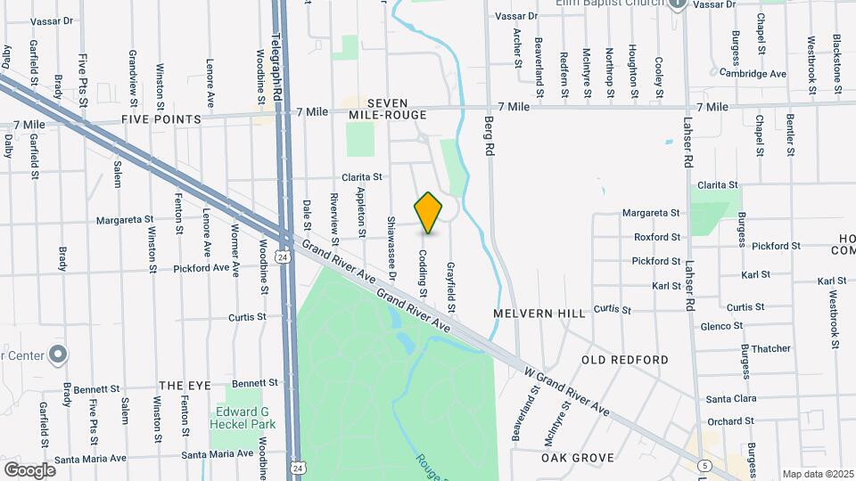 This beautifully updated 3-bedroom, 1-bath Map and Location Details